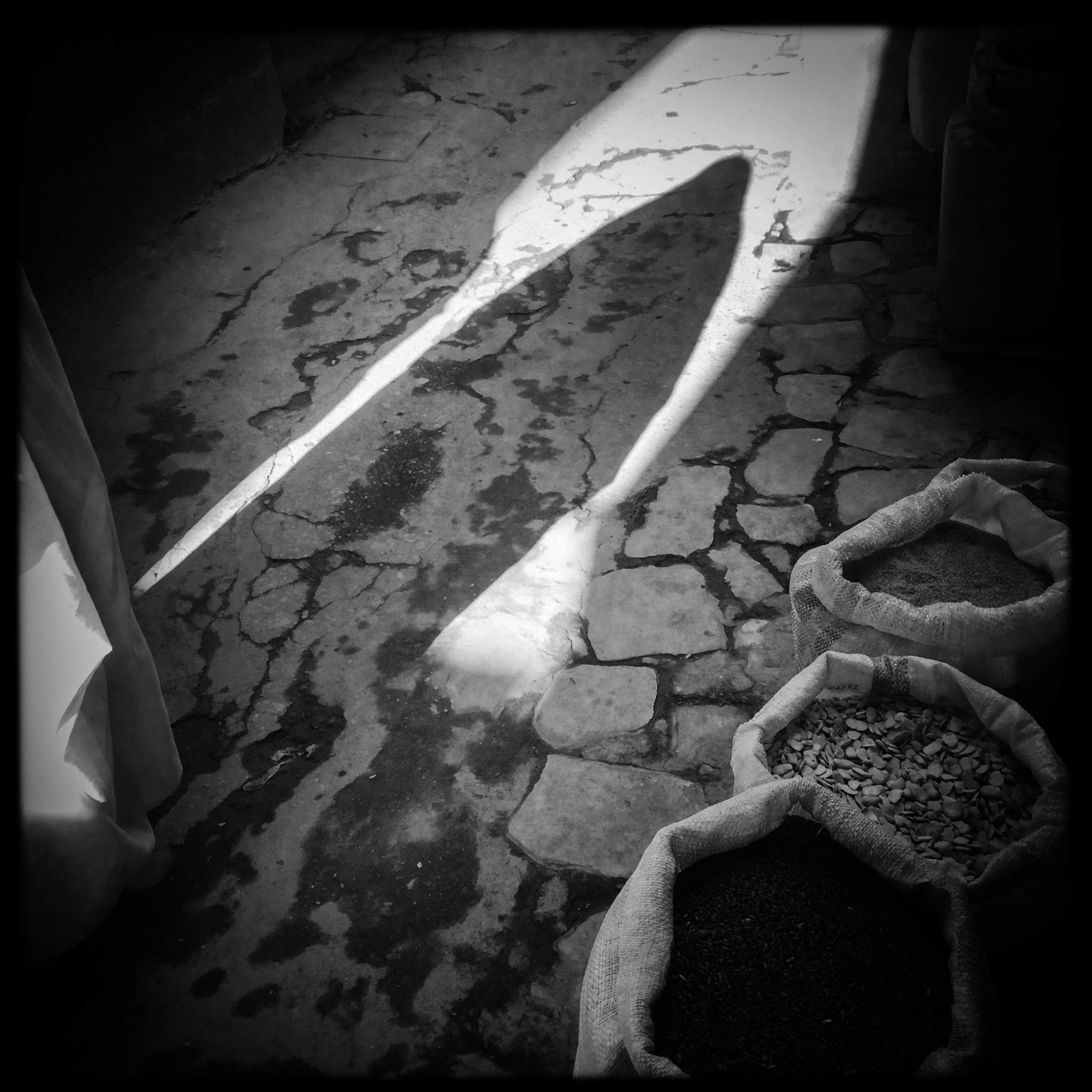 Dans une ruelle de la casbah. 8/02/2016, Ghardaïa-Algérie.